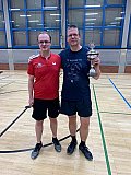 Platz 1 und 2 bei der B-Klasse hier bei der Ehrung. Gl&uuml;ckwunsch an Frank zum Sieg und Felix f&uuml;r den 2. Platz! - Vereinsmeisterschaften Erwachsene 2023